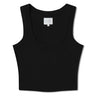 Sundays Naz Tank in Black - Estilo Boutique