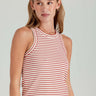 Sundays Stripe Tina Tank in Regatta