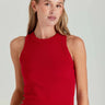 Sundays Tina Tank in Montauk Red