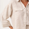Sundays Weave Simona Shirt in Moonbeam