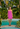 Sundry Strappy Dress in Magenta
