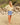 Sundry Vintage Terry Mini Skirt in College Blue