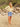Sundry Vintage Terry Mini Skirt in College Blue