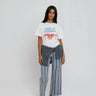 Sunny Somewhere Cool It Cowboy Tee in Off White