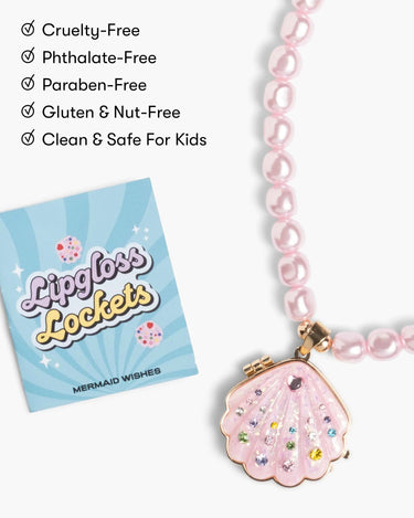 Super Smalls Sparkle Shell Lipgloss Locket