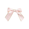 Sweet Wink Blush Coquette Christmas Bow Clip - Estilo Boutique