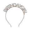 Sweet Wink Silver Birthday Girl Headband - Estilo Boutique