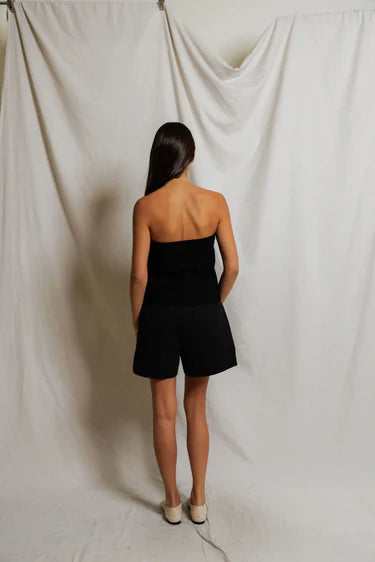 Perfect White Tee Talula Top in True Black