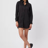 The Shirt THe WFH Dress in Black