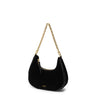 The Zatka Bag in Black Suede