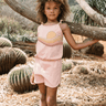 Tiny Whales Golden Era Romper in Faded Pink - Estilo Boutique