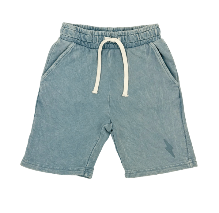 Tiny Whales Stoney Creek Sweat Shorts in Mineral Wash - Estilo Boutique