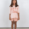 Tiny Whales Y'All Tee in Faded Pink - Estilo Boutique