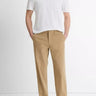 Vince Pima Cotton V - Neck T-Shirt in Optic White - Estilo Boutique