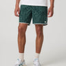 Vuori Banks Short Unlined 7" in Agate Green Mirage