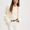 W. Cashmere Rosslare Oversized Cardigan in Ivory