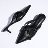 Yosi Samra Alexis Kitten Heel in Black