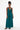 Young Fabulous and Broke Shayna Hammered Satin Dress in Transformative Teal