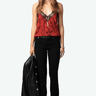 Zadig & Voltaire Christy Camisole in Crimson - Estilo Boutique