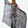 Zadig & Voltaire Kerry Lace Scarf in Ink - Estilo Boutique