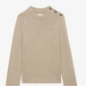 Zadig & Voltaire Malty Jumper in Oatmeal - Estilo Boutique