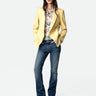 Zadig & Voltaire Visko Blazer in Shea - Estilo Boutique