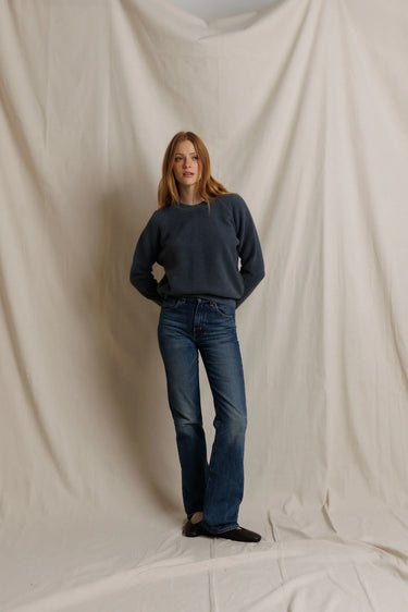 Perfect White Tee Ziggy Sweatshirt in Turbulence