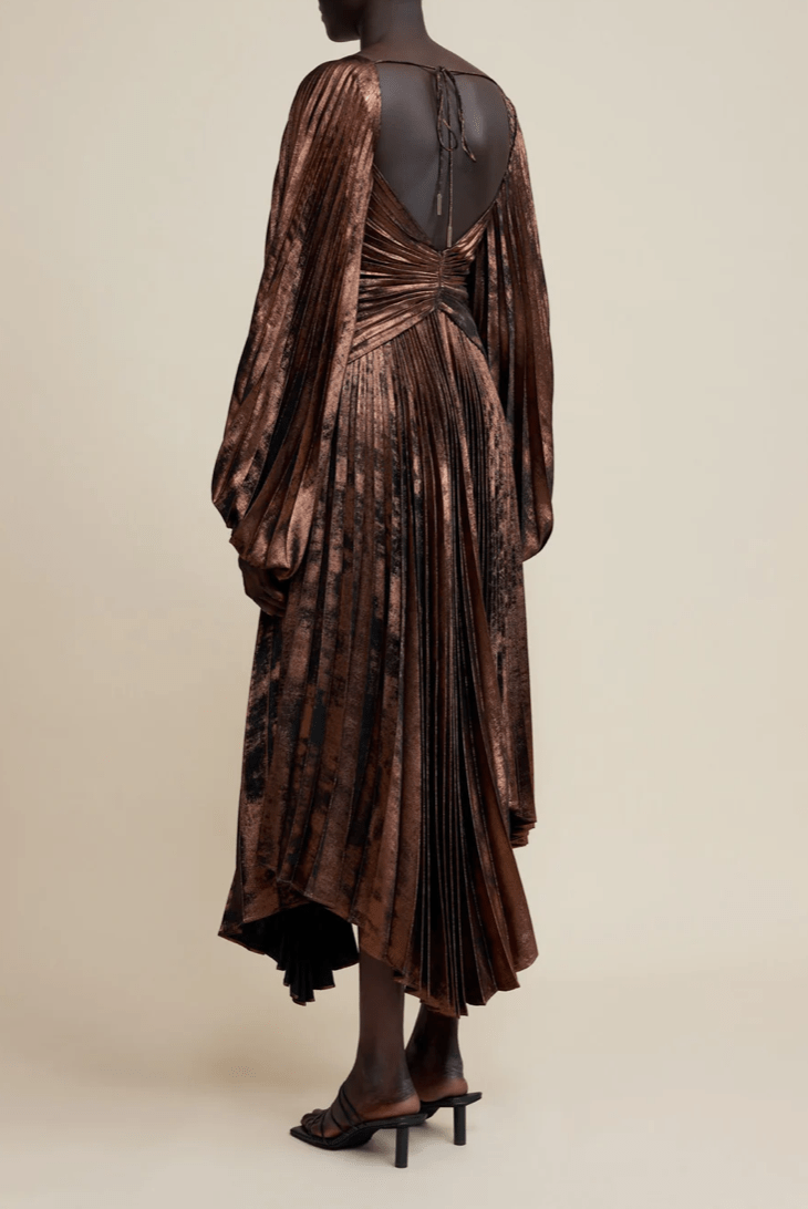 acler redwood midi dress Buy Acler Orange Redwood Midi Dress For Women Online