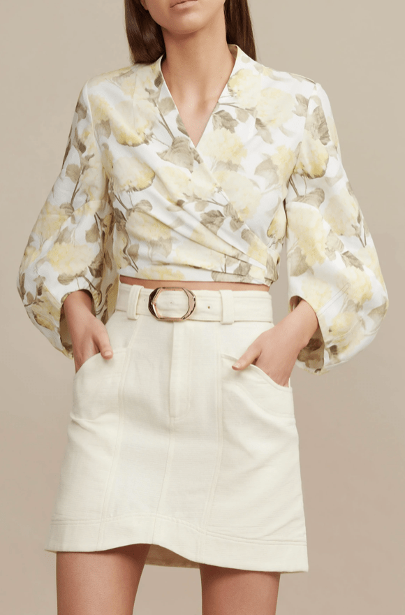 Acler Dustan Skirt in Cannoli Cream - Estilo Boutique