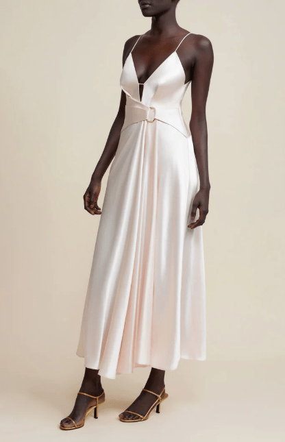Acler Exton Maxi Dress in Pearl Pink - Estilo Boutique