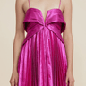 Acler Finnegan Mini Dress in Metallic Pink - Estilo Boutique