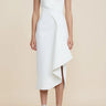 Acler Gowrie Midi Dress in Ivory - Estilo Boutique