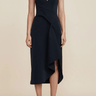 Acler Gowrie Midi in Black - Estilo Boutique