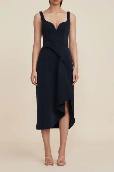 acler gowrie midi dress Acler Gowrie Midi in Black