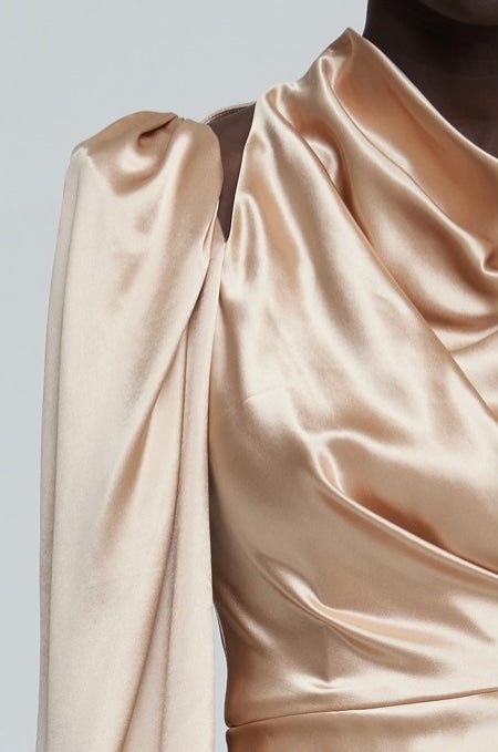 Acler Jefferson Dress in Golden - Estilo Boutique