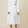 Acler Kirtling Midi Dress in Ivory - Estilo Boutique