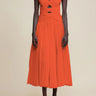 Acler Marley Maxi Dress in Tangerine - Estilo Boutique