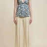 Acler Montague Top In Sea Forest Print - Estilo Boutique