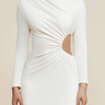 Acler Nash Dress in Ivory - Estilo Boutique