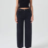 Agolde Domino Top in Black - Estilo Boutique