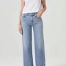 Agolde Harper Crop Denim in Hassle - Estilo Boutique
