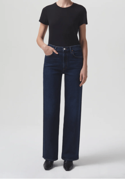 Agolde Harper Mid Rise Relaxed Straight in Formation - Estilo Boutique