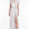 Amanda Uprichard Johanna Silk Maxi Dress in Ceramic - Estilo Boutique