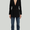 Amanda Uprichard Jonas Blazer in Black - Estilo Boutique