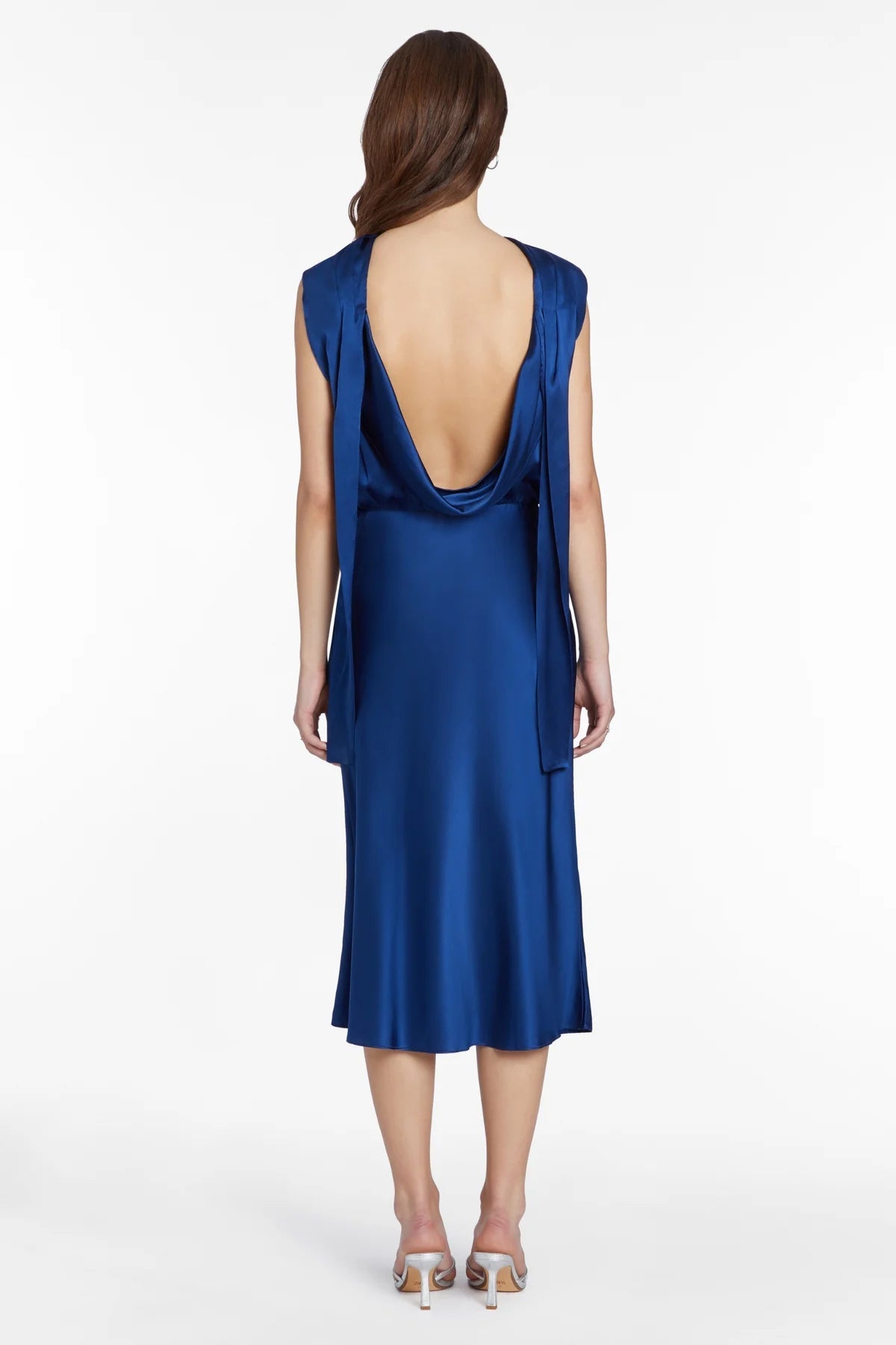Amanda Uprichard Walden Silk Dress in Emerson - Estilo Boutique