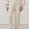 American Vintage Bobypark Joggers in Ecru - Estilo Boutique