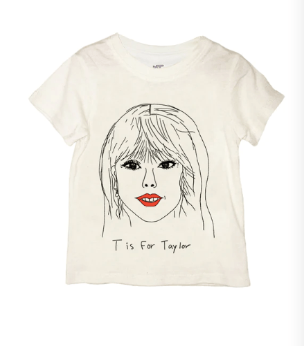 Anchors-N-Asteroids T is for Taylor Tee in White - Estilo Boutique