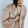 AS by DF Mercury Recycled Leather Jacket in Parisian Rose - Estilo Boutique