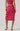 ASTR Alana Knit Pencil Midi Skirt in Pink Red - Estilo Boutique
