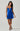 ASTR Inara Satin Mini Dress in Electric Blue - Estilo Boutique